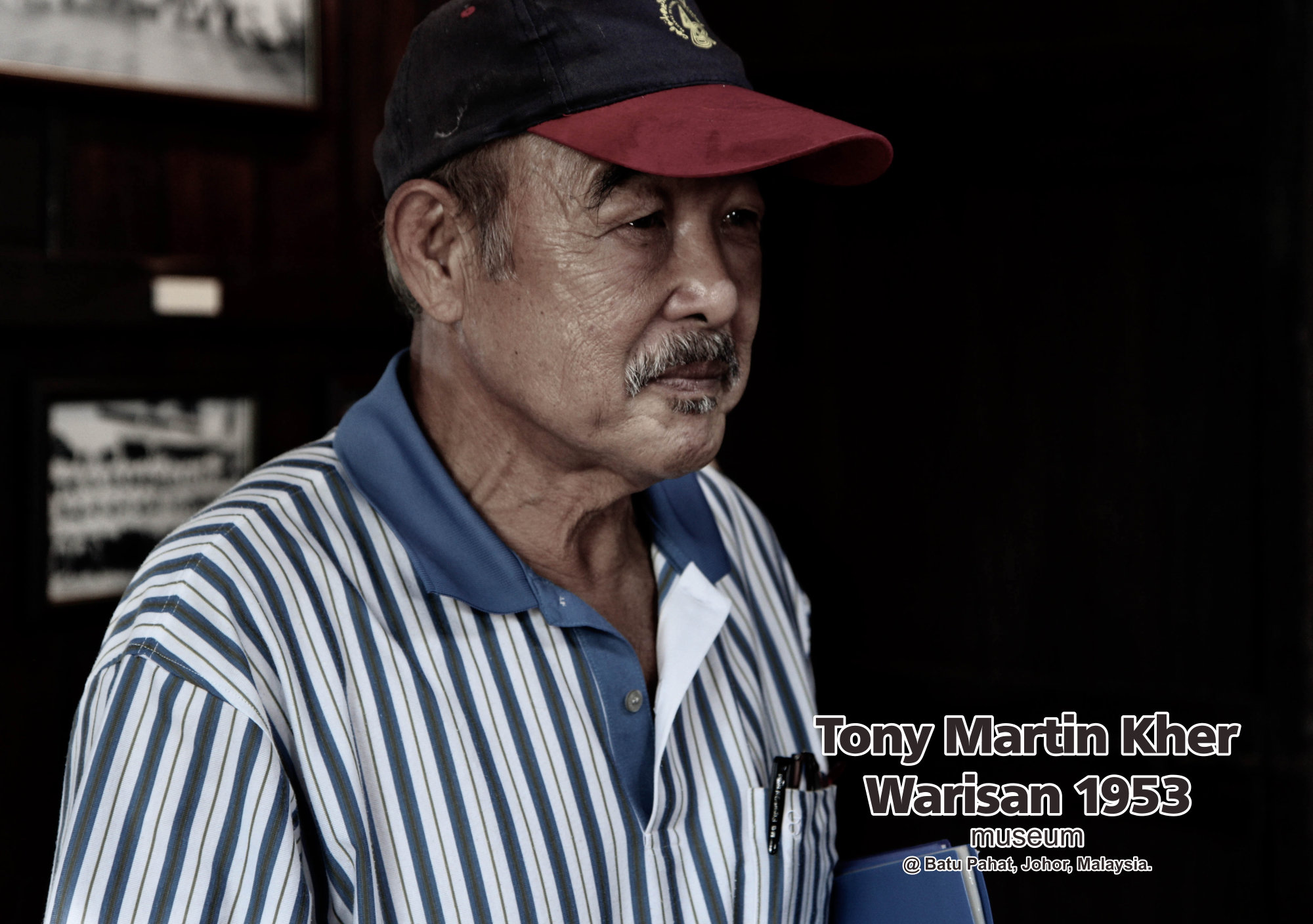 Tony Martin Kher founder of Warisan 1953 Museum at Batu Pahat Johor Malaysia Heritage 1953 Artist Joey Kher A38