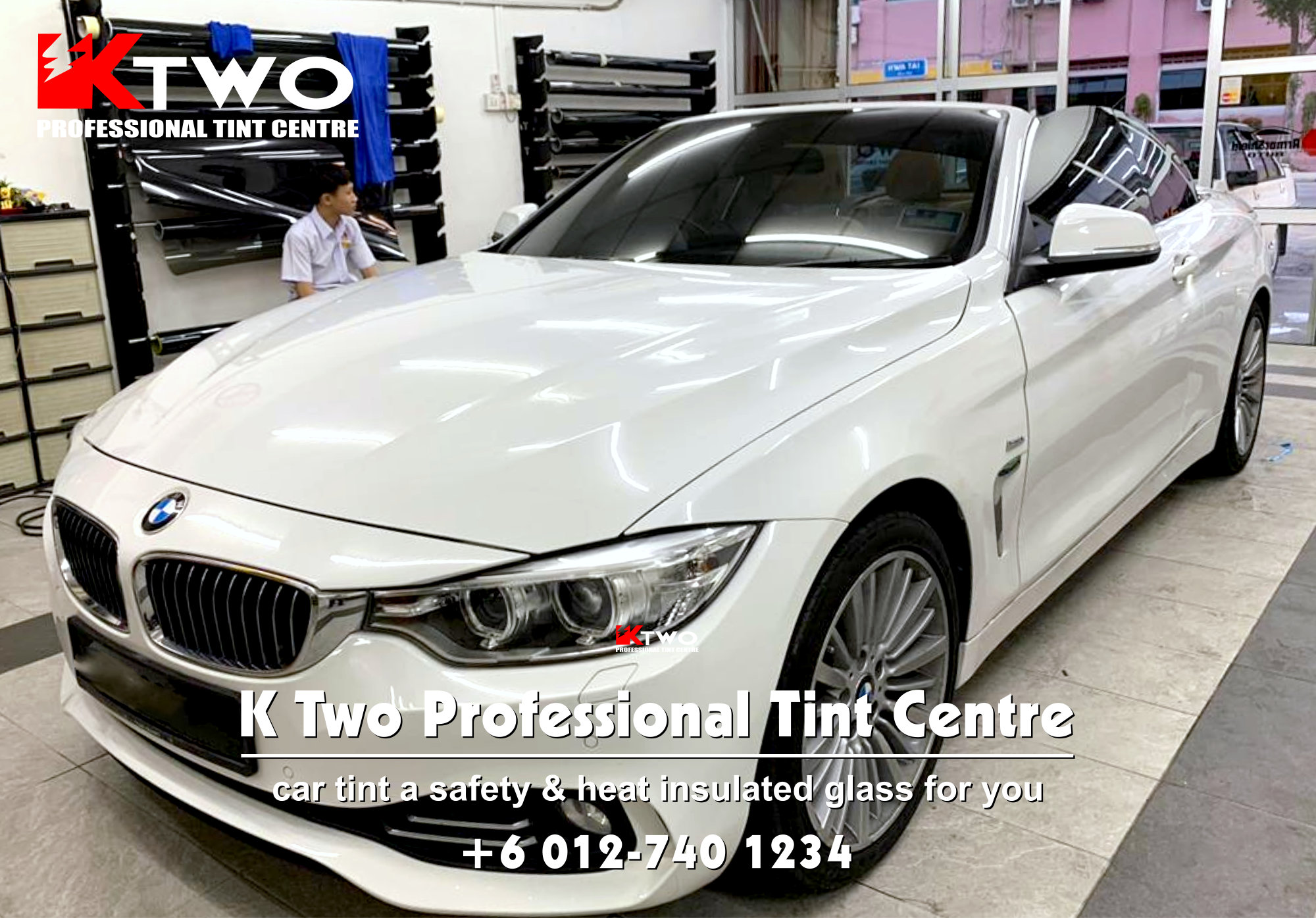 Batu Pahat Car Tint Batu Pahat Car Tinted Automotive Tinted Window Tinted K Two Professional Tint Centre Safety and Heat Insulated Glass B04