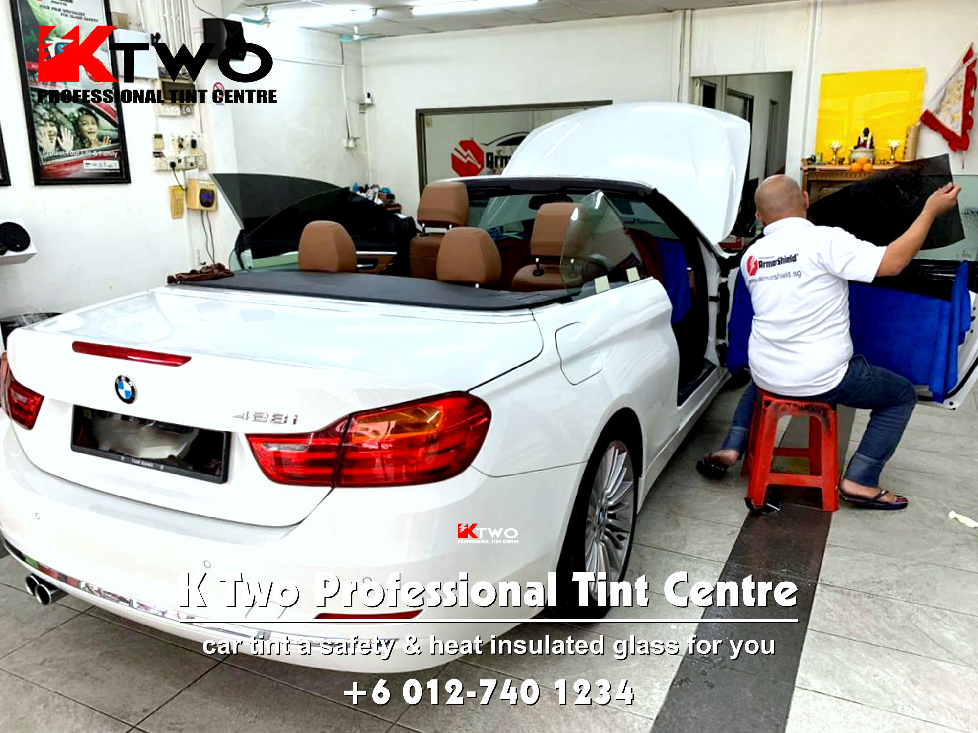 Batu Pahat Car Tint Batu Pahat Car Tinted Automotive Tinted Window Tinted K Two Professional Tint Centre Safety and Heat Insulated Glass B05