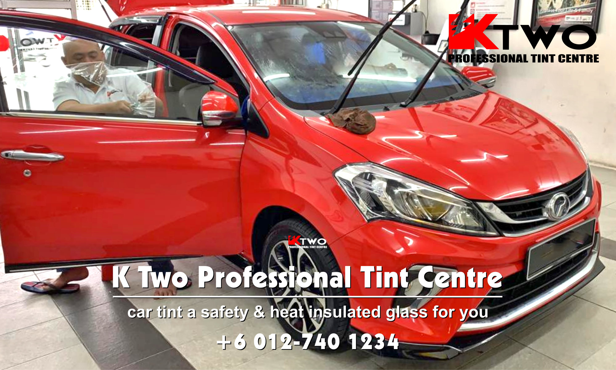 Batu Pahat Car Tint Batu Pahat Car Tinted Automotive Tinted Window Tinted K Two Professional Tint Centre Safety and Heat Insulated Glass B10