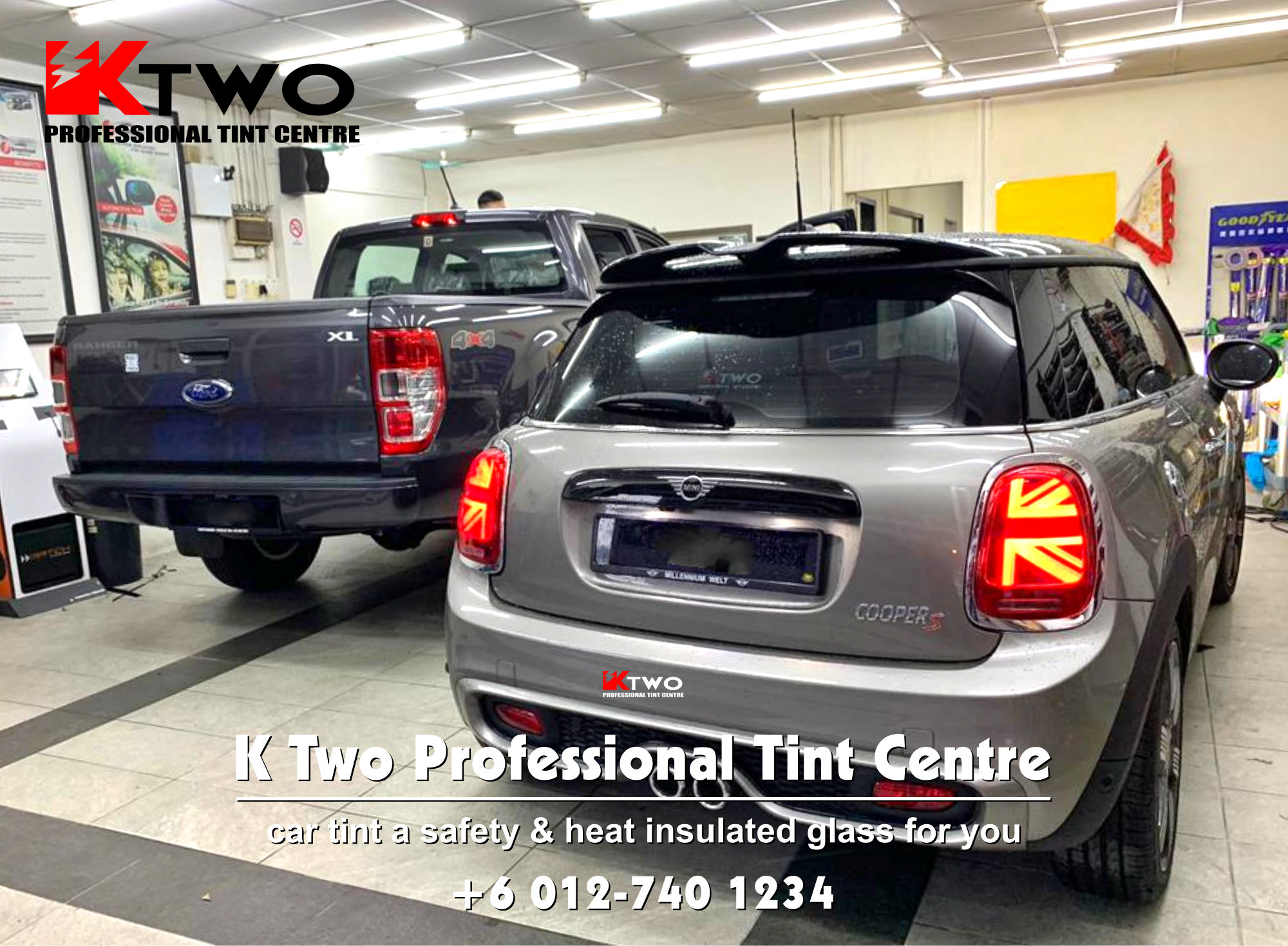 Batu Pahat Car Tint Batu Pahat Car Tinted Automotive Tinted Window Tinted K Two Professional Tint Centre Safety and Heat Insulated Glass B12