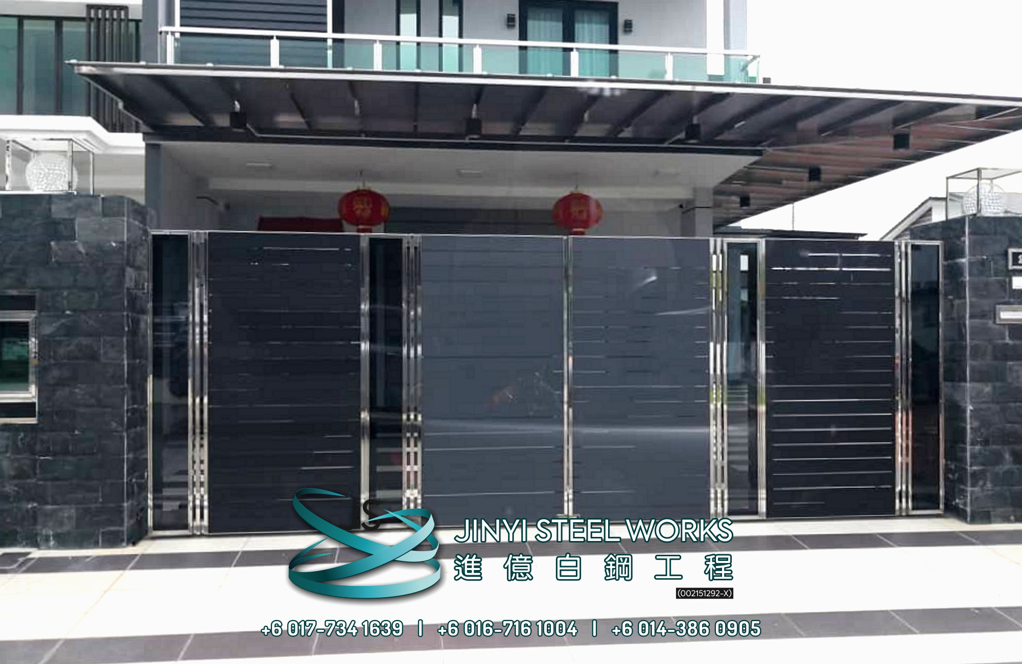 Jinyi Steel Works Pengilang Produk Besi dan Keluli Tahan Karat Menyesuaikan dan Memasangnya Untuk Anda Johor Melaka Negeri Sembilan Kuala Lumpur Selangor Pahang Batu Pahat Stainless Steel B20