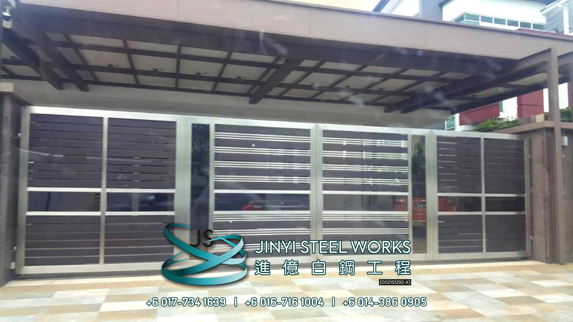 Jinyi Steel Works 铁与不锈钢产品制造商 为您定制钢铁产品与安装 柔佛 马六甲 森美兰 吉隆坡 雪兰莪 彭亨 峇株巴辖 不锈钢制造商 B21