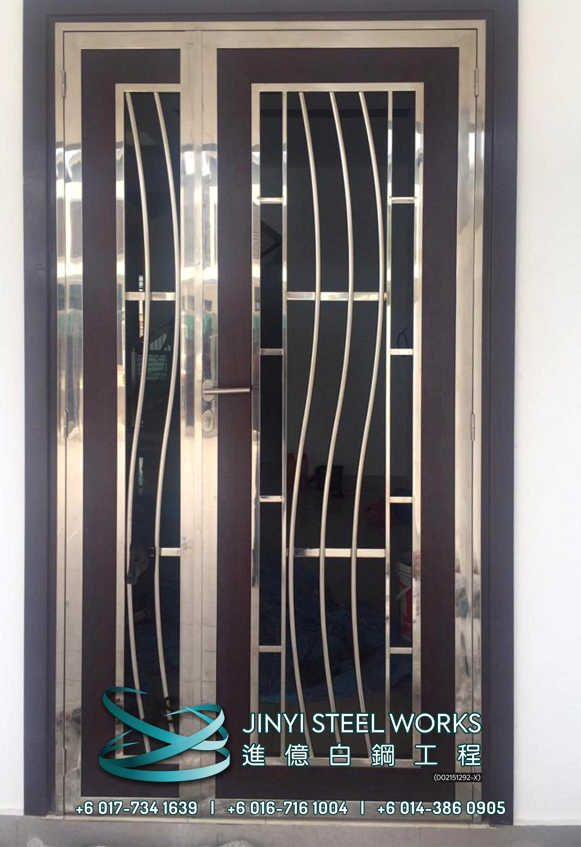 Jinyi Steel Works 铁与不锈钢产品制造商 为您定制钢铁产品与安装 柔佛 马六甲 森美兰 吉隆坡 雪兰莪 彭亨 峇株巴辖 不锈钢制造商 B23