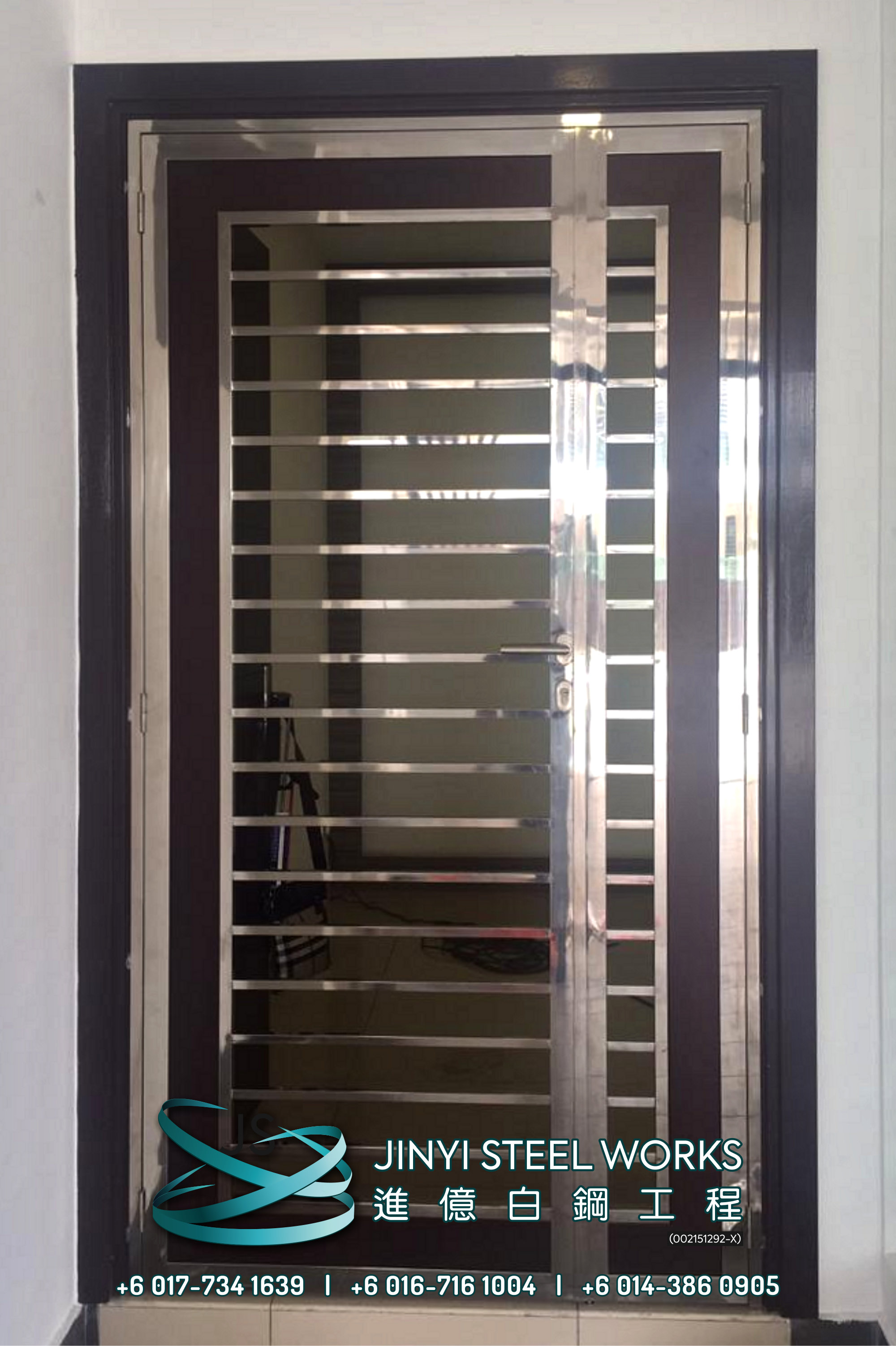 Jinyi Steel Works 铁与不锈钢产品制造商 为您定制钢铁产品与安装 柔佛 马六甲 森美兰 吉隆坡 雪兰莪 彭亨 峇株巴辖 不锈钢制造商 B28