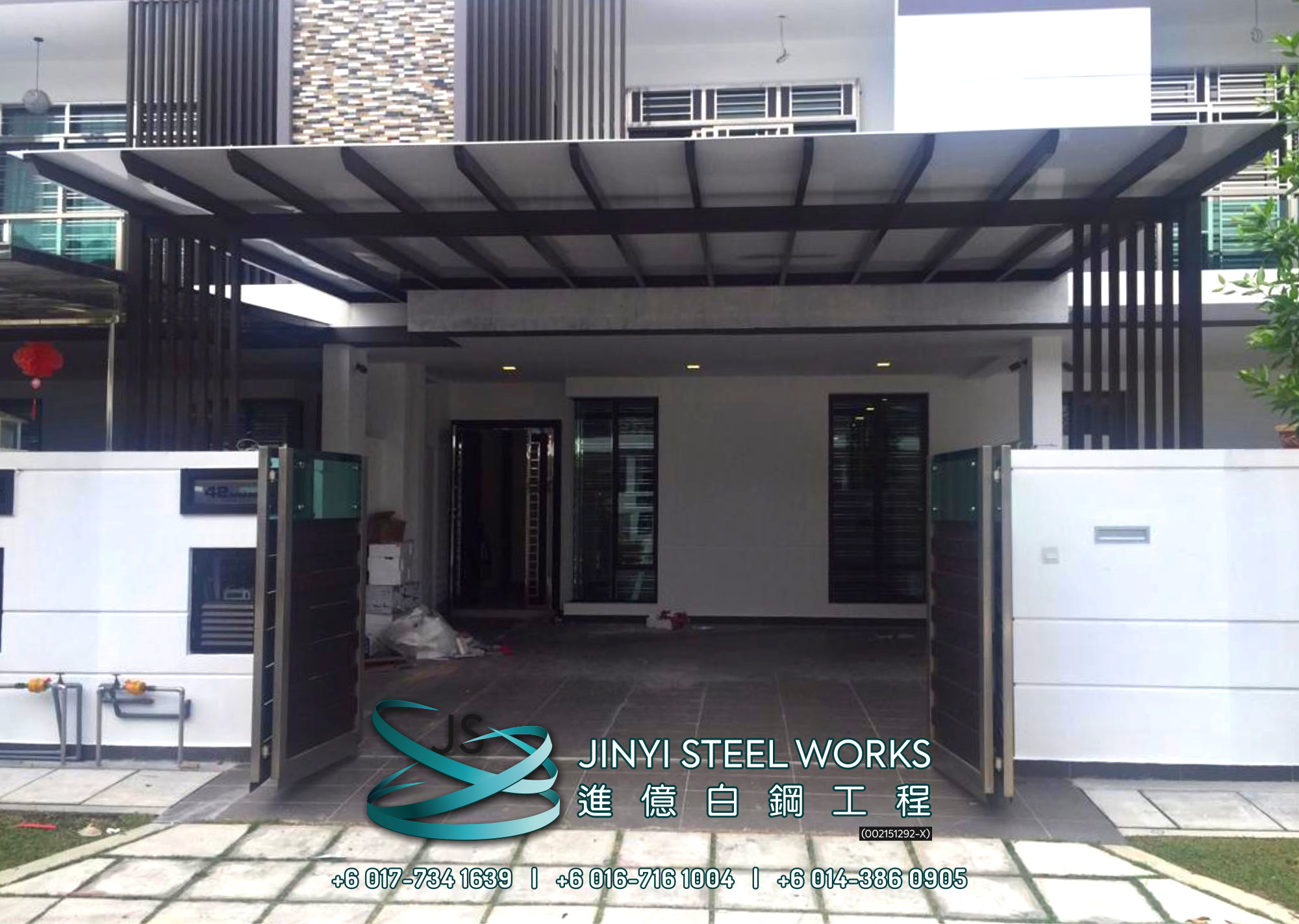Jinyi Steel Works 铁与不锈钢产品制造商 为您定制钢铁产品与安装 柔佛 马六甲 森美兰 吉隆坡 雪兰莪 彭亨 峇株巴辖 不锈钢制造商 B29
