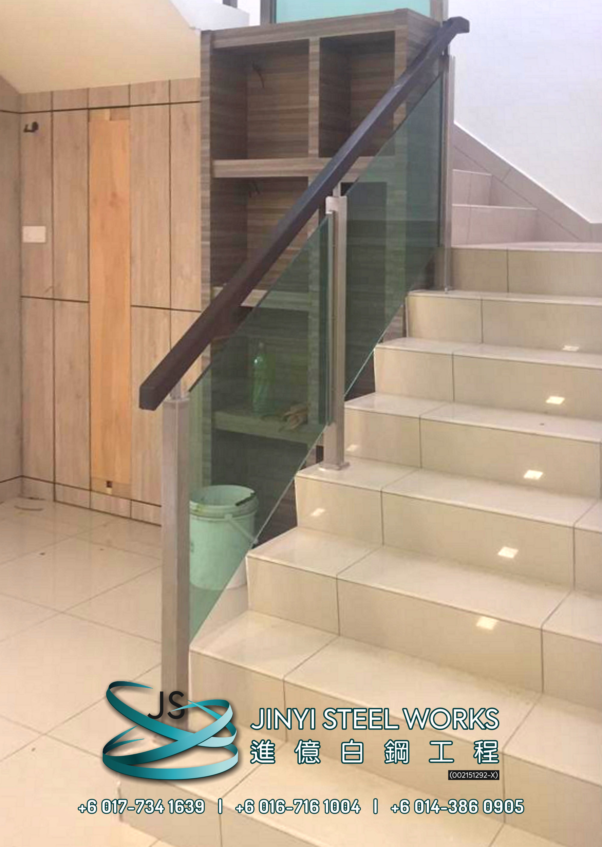 Jinyi Steel Works 铁与不锈钢产品制造商 为您定制钢铁产品与安装 柔佛 马六甲 森美兰 吉隆坡 雪兰莪 彭亨 峇株巴辖 不锈钢制造商 B30