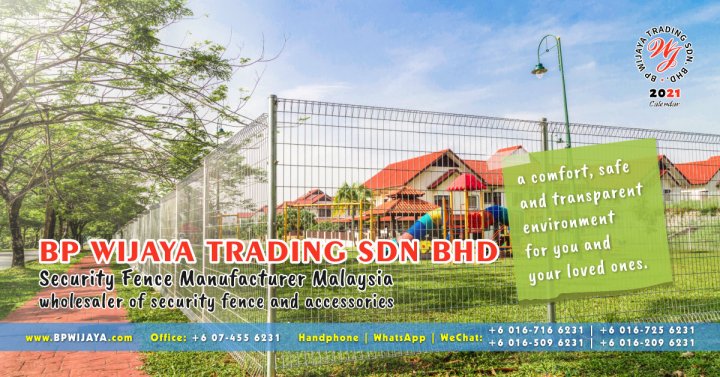 Calendar 2021 – BP Wijaya Trading Sdn Bhd – Security Fence Manufacturer Malaysia