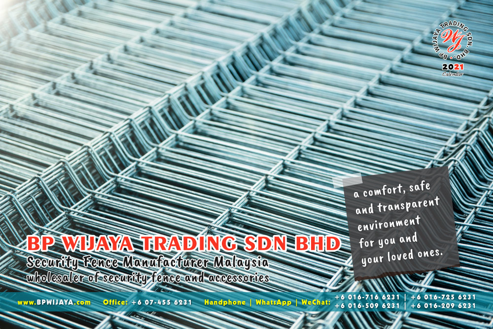 Calendar 2021 BP Wijaya Trading Security Fence Manufacturer Malaysia wholesaler of security fence and accessories Malaysia Kuala Lumpur Johor A06