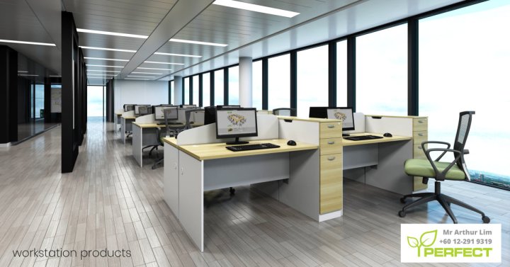 Workstation – I Perfect – Office Furniture and Renovation Malaysia