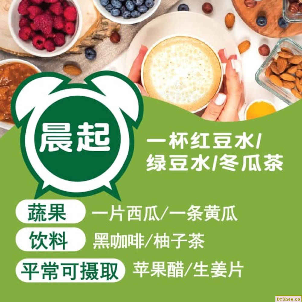 Dr Shee 分享 消除水肿食物营养学 排湿 消肿 美肌方程式 Dr Shee 徐悦馨博士 整体营养自然医学 A02