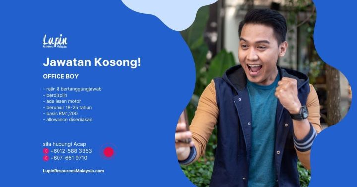 Lupin Resources Malaysia Jawatan Kosong Job Vacancy Johor Bahru Kulai A00
