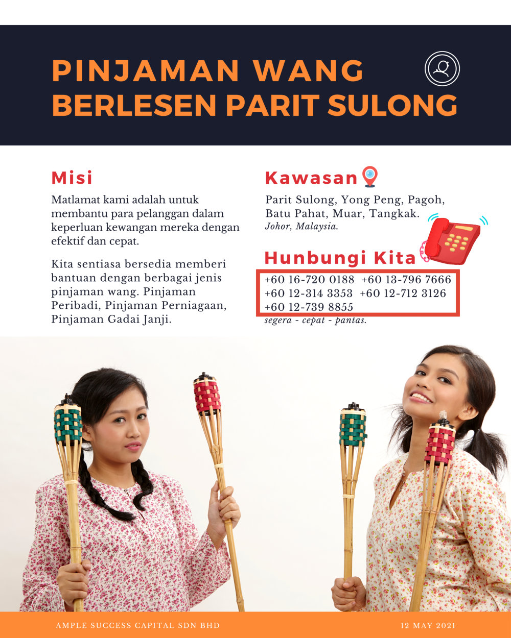 Pinjaman Wang Parit Sulong Pinjaman Wang Batu Pahat Pinjaman Wang Muar Pinjaman Wang Berlesen Parit Sulong Loan Ample Success Capital A19