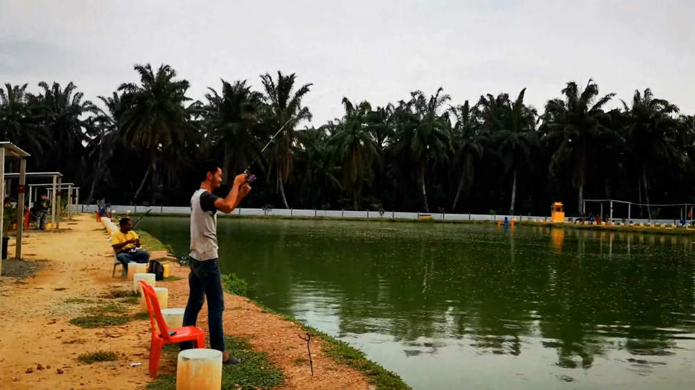 Kolam Memancing Simpang Sikon - Kolam Memancing Ikan Parit Raja Batu Pahat Johor Malaysia B19