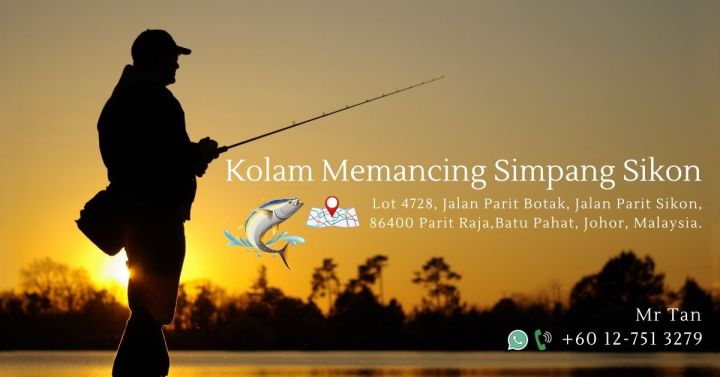 Kolam Memancing Simpang Sikon – Parit Raja Batu Pahat Johor Malaysia