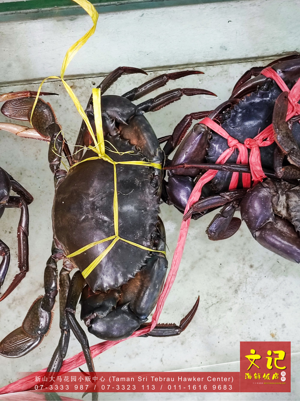 新山螃蟹大优惠 RM88 两只螃蟹 十种口味任你挑 新山美食 螃蟹海鲜大餐给新加坡食客 和 新山食客 文记海鲜饭店 Restoran Boon Kee B11